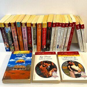 Lot of 22 Paperback Harlequin Romance Novels - Good condition!
